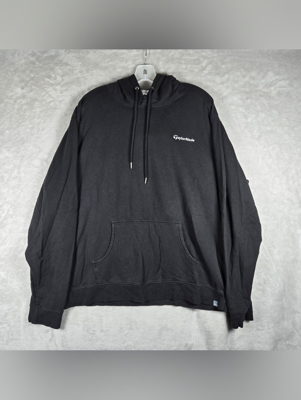 Peter Millar TaylorMade Hoodie Sweater Mens Size XL Extra Large Black Pullover